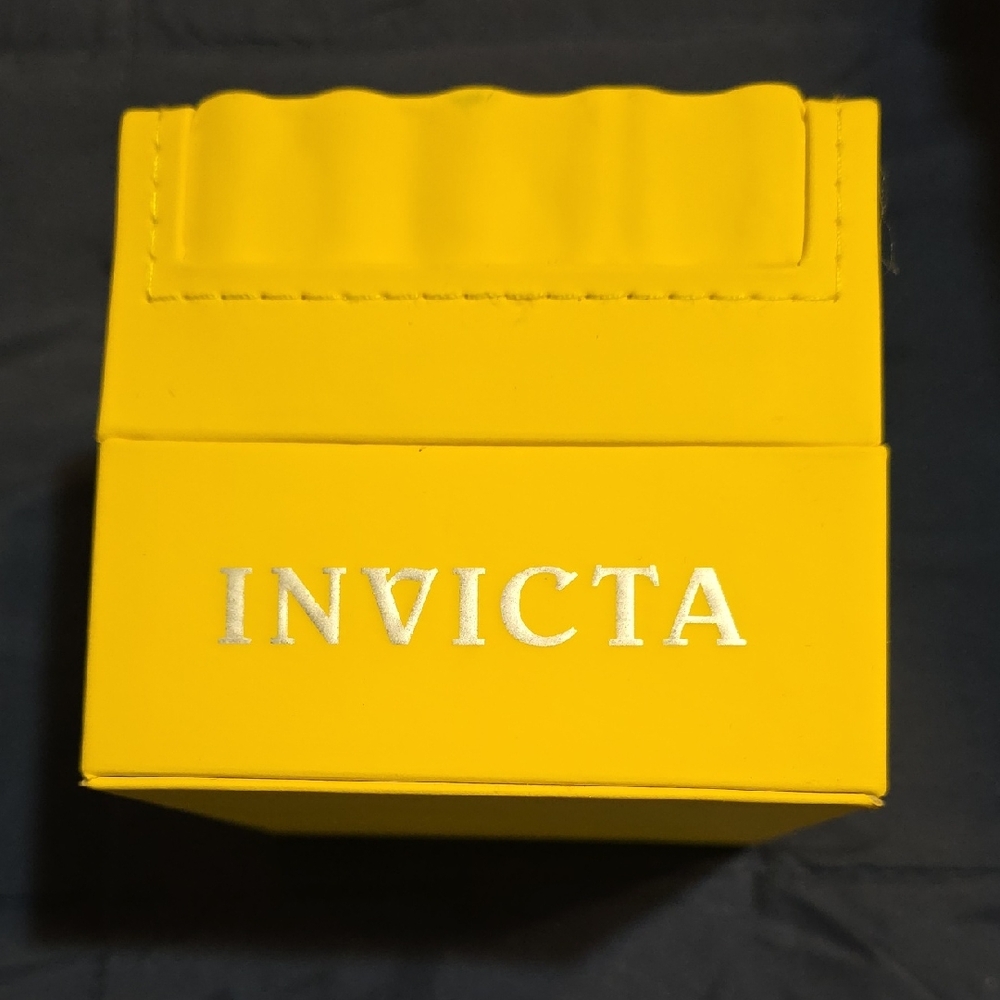 Invicta Bright Yellow Watch Case